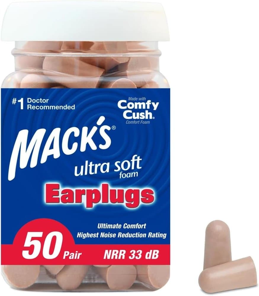 Mack's Ultra Soft foam earplugs