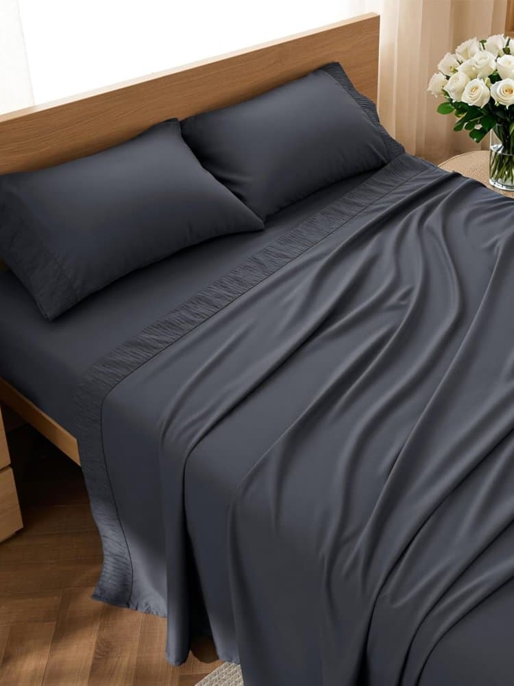 Bedsure Queen Sheet Set - 4 Pieces Soft product photo