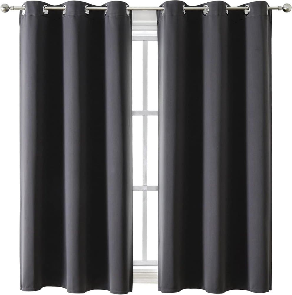 ChrisDowa Blackout Curtains for Bedroom and Living Room 63 product photo