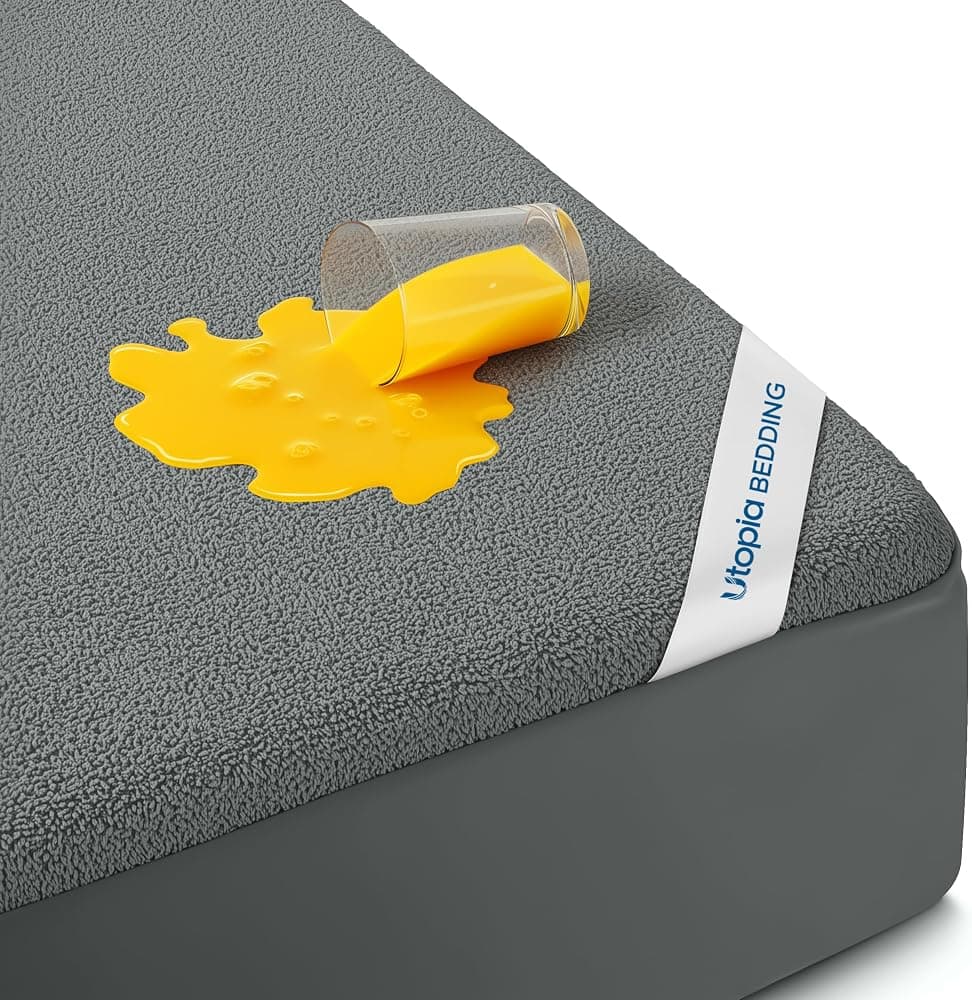 Utopia Bedding waterproof mattress protector