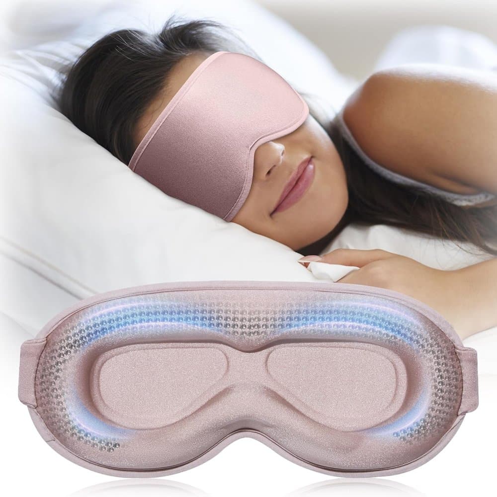 FACEMOON 3D Blackout Weighted Sleep Mask product photo