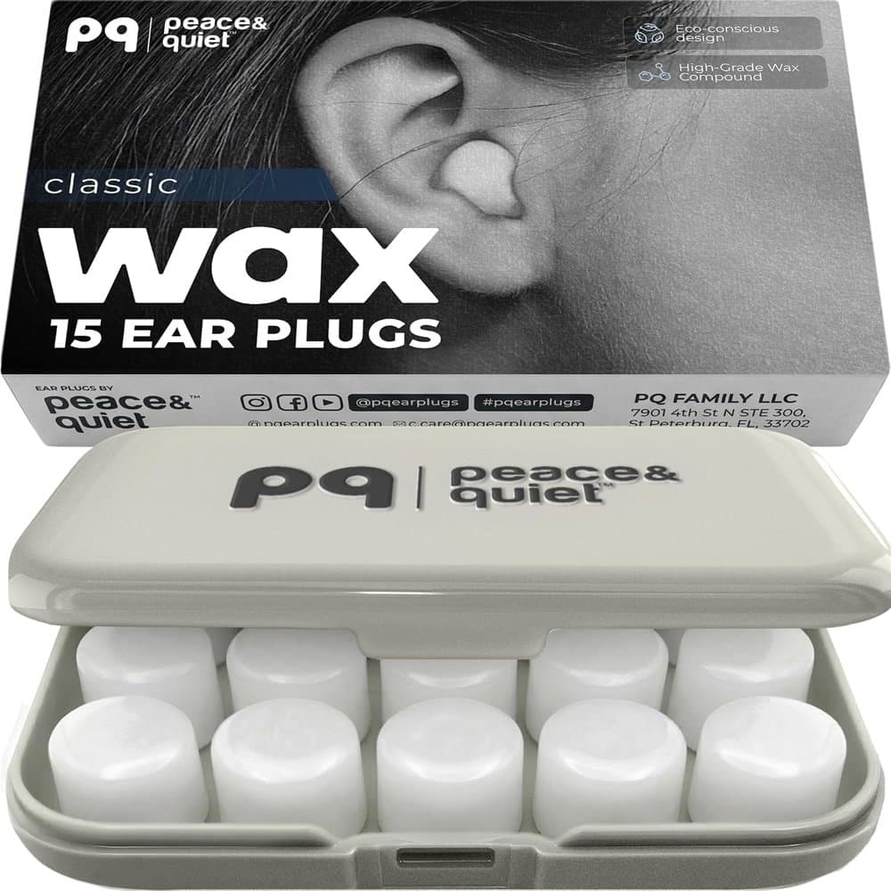 Peace&Quiet PQ Wax Ear Plugs for Sleeping product photo
