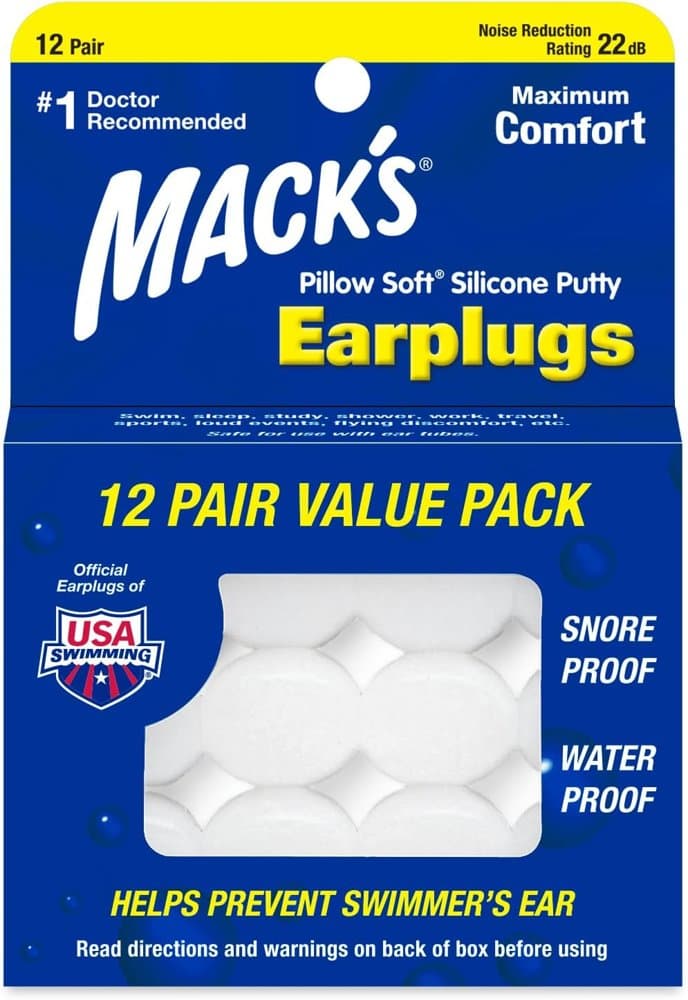Mack's Pillow Soft Silicone Earplugs product photo