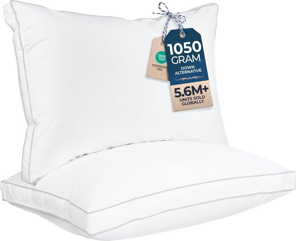 Utopia Bedding Gusset Bed Pillow product photo