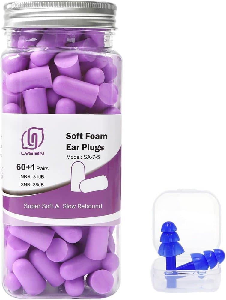 LYSIAN Soft Foam Ear Plugs for Sleeping product photo