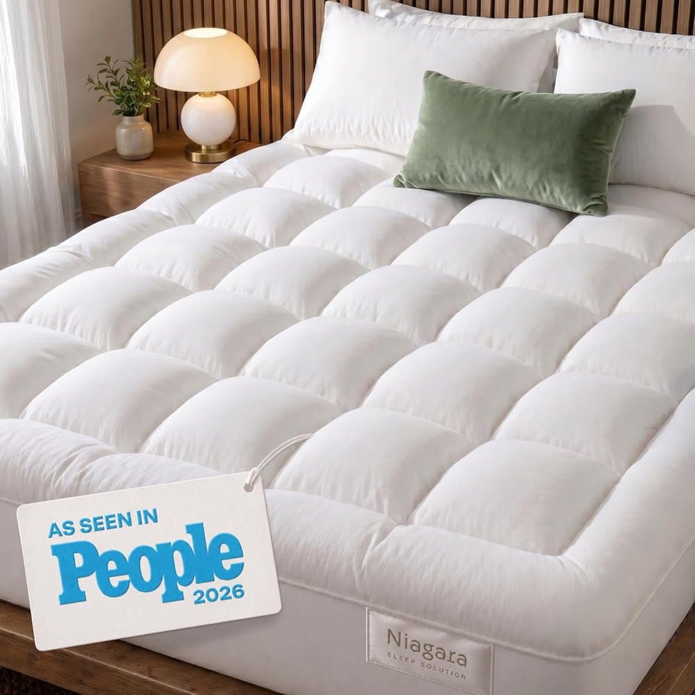 Niagara Sleep Solution 100% Cotton Top Queen Size Mattress Pad product photo