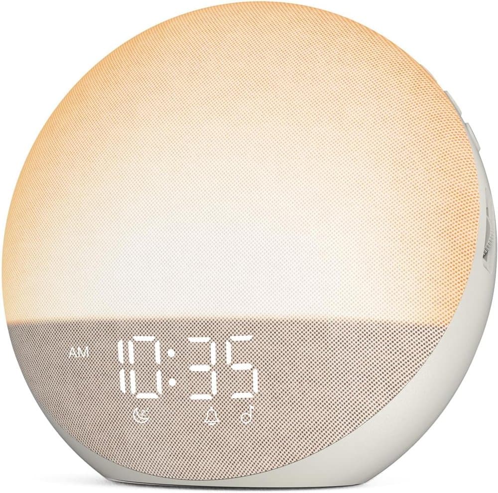 Odokee Sunrise Alarm Clock White Noise Machine: Natural Wake product photo