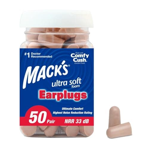 Mack's Ultra Soft foam earplugs